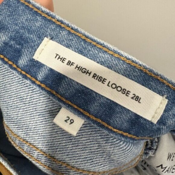 EUC- DENIM FORUM BF HIGH RISE LOOSE JEAN - Picture 9 of 9